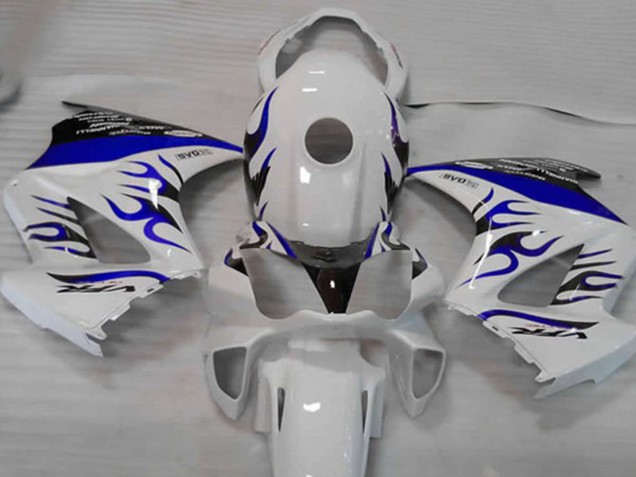 2002-2012 Blanco Azul Llama VFR800 Carenado