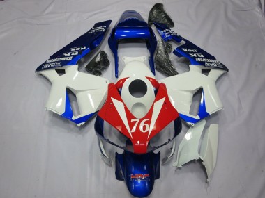2003-2004 76 Blanco & Rojo CBR600RR Carenado