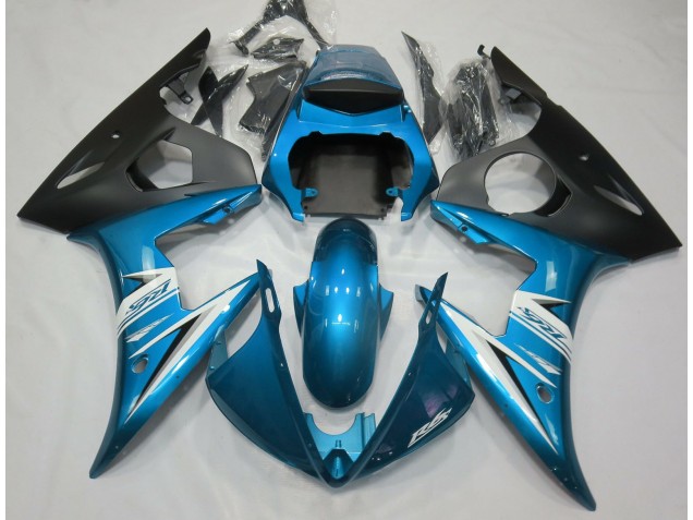 2003-2004 Azul Claro & Blanco R6 Carenado