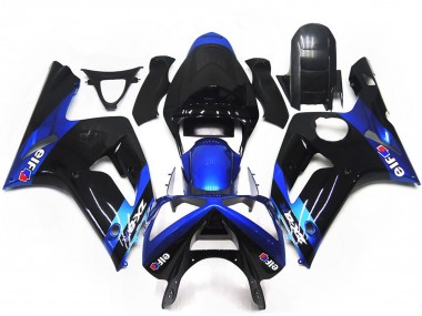 2003-2004 Azul & Negro Brillante Elf ZX6R Carenado