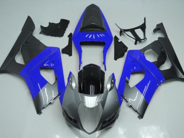 2003-2004 Azul Plata & Negro GSXR 1000 Carenado