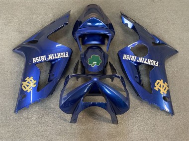 2003-2004 Azul Profundo ZX6R Carenado