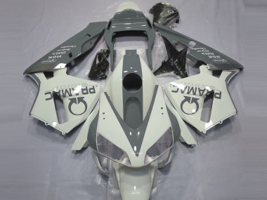 2003-2004 Blanco Brillante & Gris Pramac CBR600RR Carenado