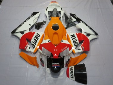 2003-2004 Blanco Naranja Repsol CBR600RR Carenado