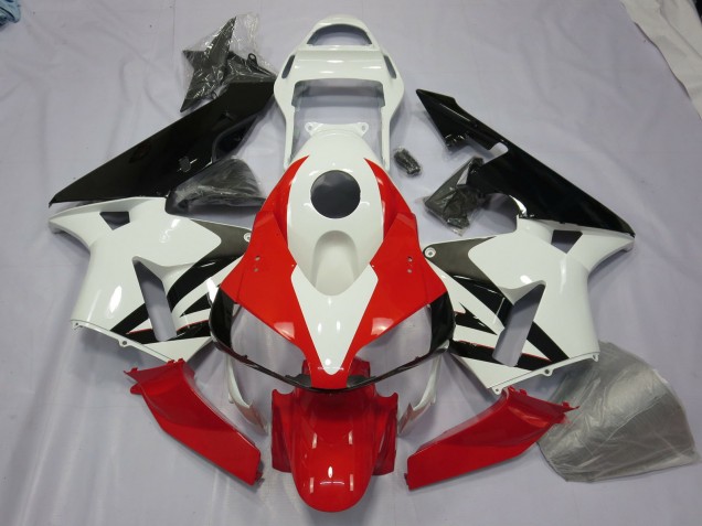2003-2004 Blanco Rojo & Negro CBR600RR Carenado