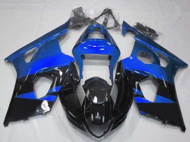 2003-2004 Brillante Azul & Negro GSXR 1000 Carenado