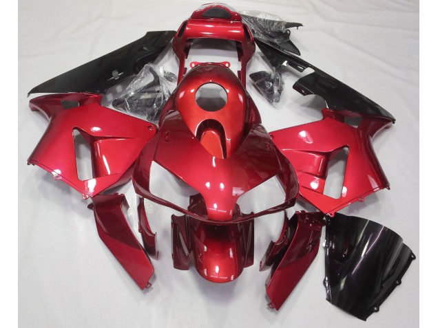 2003-2004 Caramelo Rojo Liso CBR600RR Carenado