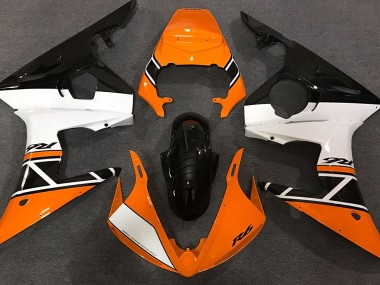 2003-2004 Naranja Blanco & Negro R6 Carenado