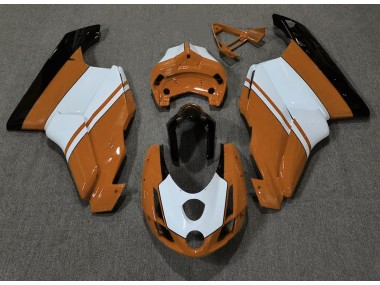 2003-2004 Naranja Brillante & Blanco Ducati 749 999 Carenado