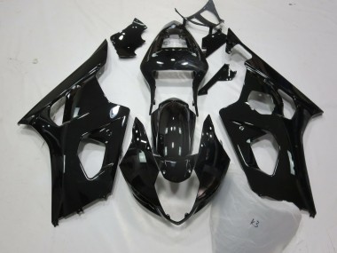 2003-2004 Negro Brillante GSXR 1000 Carenado