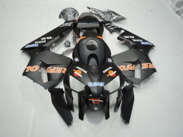 2003-2004 Negro Mate Repsol CBR600RR Carenado