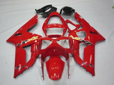 2003-2004 Ninja Rojo ZX6R Carenado