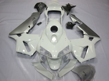 2003-2004 Plata & Blanco CBR600RR Carenado