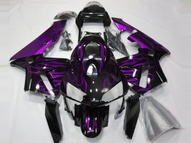 2003-2004 Púrpura Llama CBR600RR Carenado