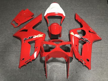 2003-2004 Rojo 636 ZX6R Carenado