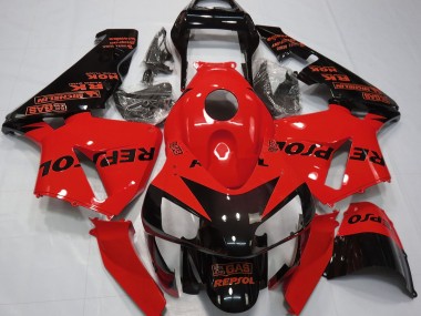 2003-2004 Rojo Brillo Repsol CBR600RR Carenado