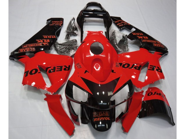 2003-2004 Rojo Brillo Repsol CBR600RR Carenado