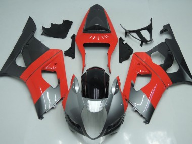 2003-2004 Rojo Plata & Negro GSXR 1000 Carenado