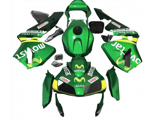 2003-2004 Verde Movistar CBR600RR Carenado