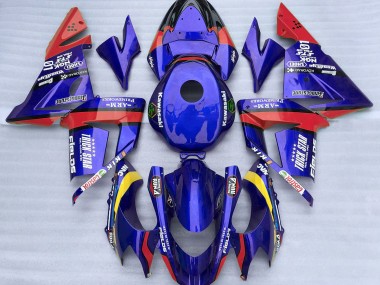 2004-2005 Azul & Rojo Trickstar ZX10R Carenado