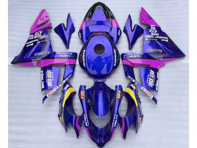 2004-2005 Azul & Rosa Trickstar ZX10R Carenado