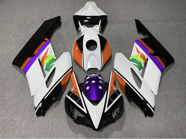 2004-2005 Bandera Naranja & Morada CBR1000RR Carenado