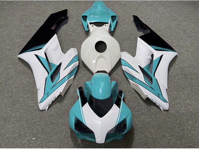 2004-2005 Blanco Cian & Negro Brillante CBR1000RR Carenado
