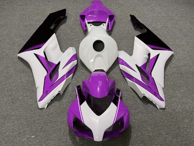 2004-2005 Blanco Morado & Negro Brillante CBR1000RR Carenado