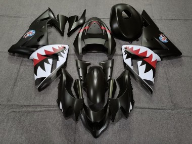 2004-2005 Bombardero Betty Negro Mate ZX10R Carenado