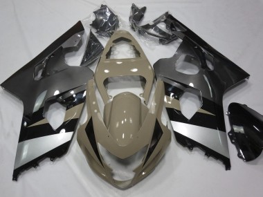 2004-2005 Bronceado Del Desierto & Plata GSXR 600-750 Carenado
