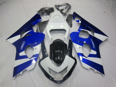 2004-2005 Estilo Azul Blanco OEM GSXR 600-750 Carenado