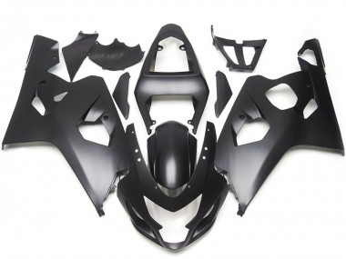 2004-2005 Estilo Negro Mate GSXR 600-750 Carenado