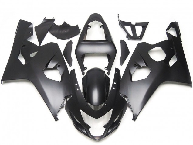 2004-2005 Estilo Negro Mate GSXR 600-750 Carenado