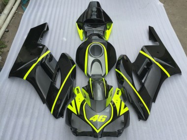 2004-2005 Gris Negro & Alta Viz CBR1000RR Carenado