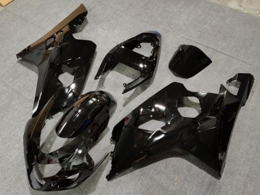 2004-2005 Negro Brillante GSXR 600-750 Carenado