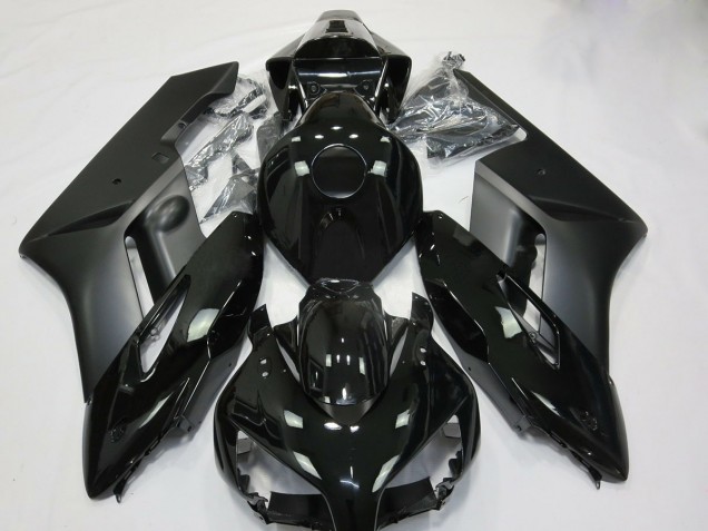 2004-2005 Negro Mate & Brillante CBR1000RR Carenado