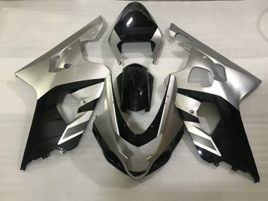 2004-2005 Plata Mate & Negro GSXR 600-750 Carenado