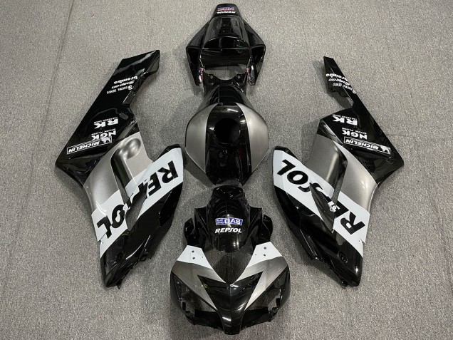 2004-2005 Plata Negro Repsol CBR1000RR Carenado