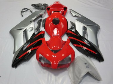 2004-2005 Plata Rojo & Negro CBR1000RR Carenado