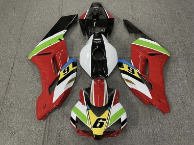 2004-2005 Rojo 6 CBR1000RR Carenado