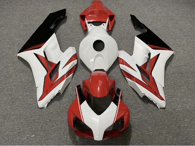 2004-2005 Rojo Blanco & Negro Brillo CBR1000RR Carenado