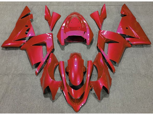 2004-2005 Rojo Brillante ZX10R Carenado