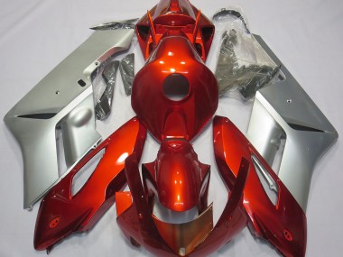 2004-2005 Rojo Plata CBR1000RR Carenado
