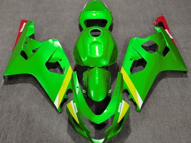 2004-2005 Verde Brillante GSXR 600-750 Carenado