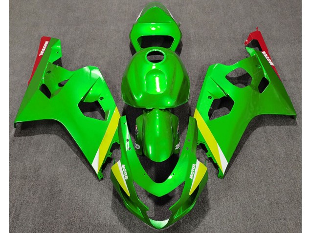 2004-2005 Verde Brillante GSXR 600-750 Carenado