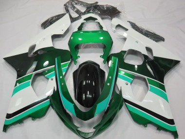 2004-2005 Verde Brillante & Verde GSXR 600-750 Carenado