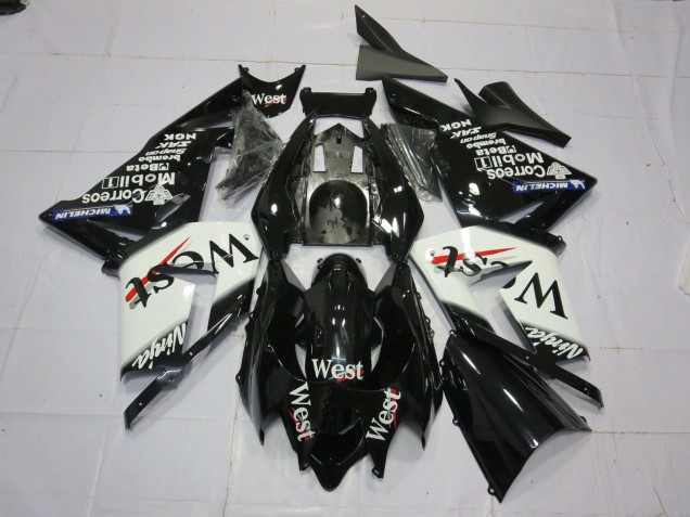 2004-2005 West Blanco Negro ZX10R Carenado