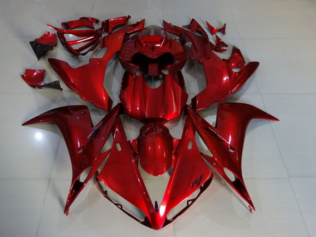 2004-2006 Color Rojo Oscuro R1 Carenado