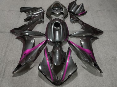 2004-2006 Fibra De Carbono Estilo W Rosa R1 Carenado