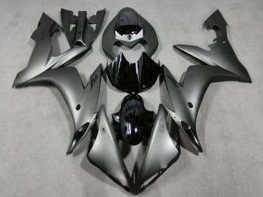 2004-2006 Gris Mate & Negro Brillante R1 Carenado